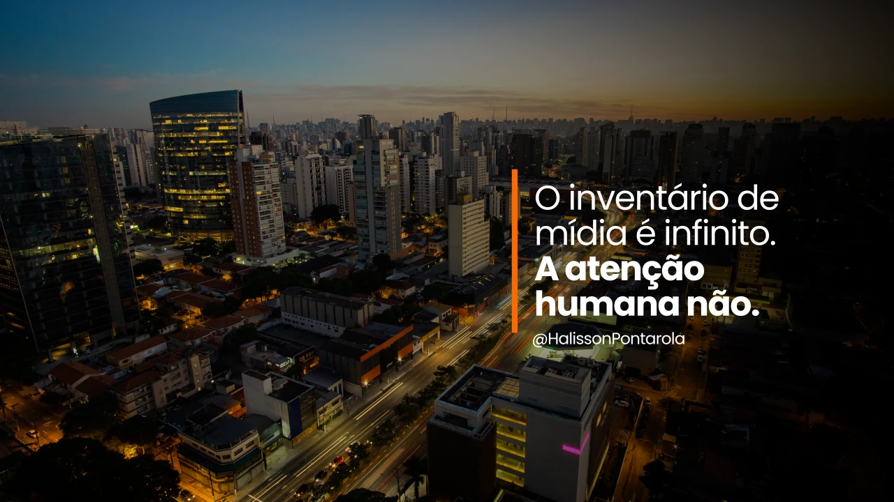 Estamos medindo as coisas erradas? A escassez da atenção na comunicação urbana